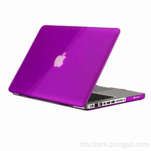 2013 New Deep Purple Color Silicone Protective Cover Case for Macbook Pro 13 Inches